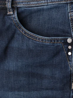 Street One Damen Bootcut Jeans in denim - Länge: lang