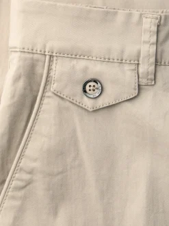 Street One Damen Chino in beige - Länge: verkürzt