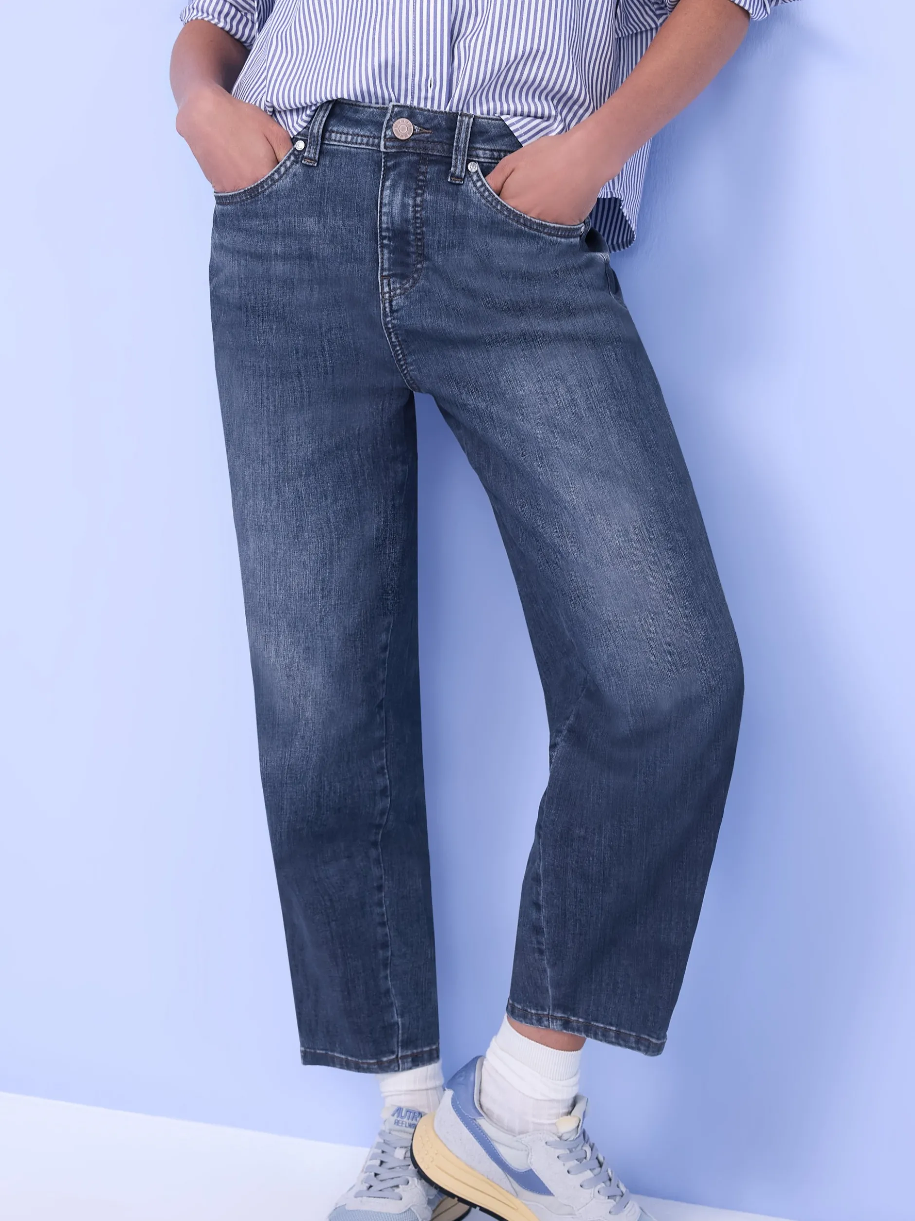 Street One Damen Jeans - Karlie in denim