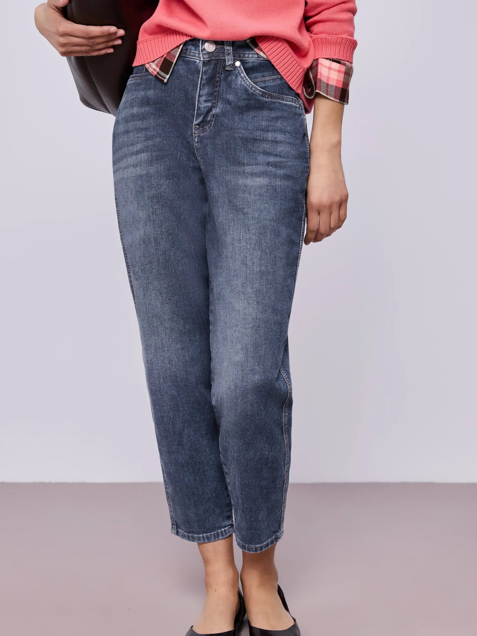 Street One Damen Jeans - Karlie in denim