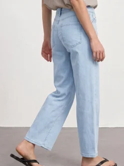 Street One Damen Loose Fit Jeans in bleached