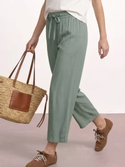 Street One Damen Schlupfhose in mint - Länge: verkürzt