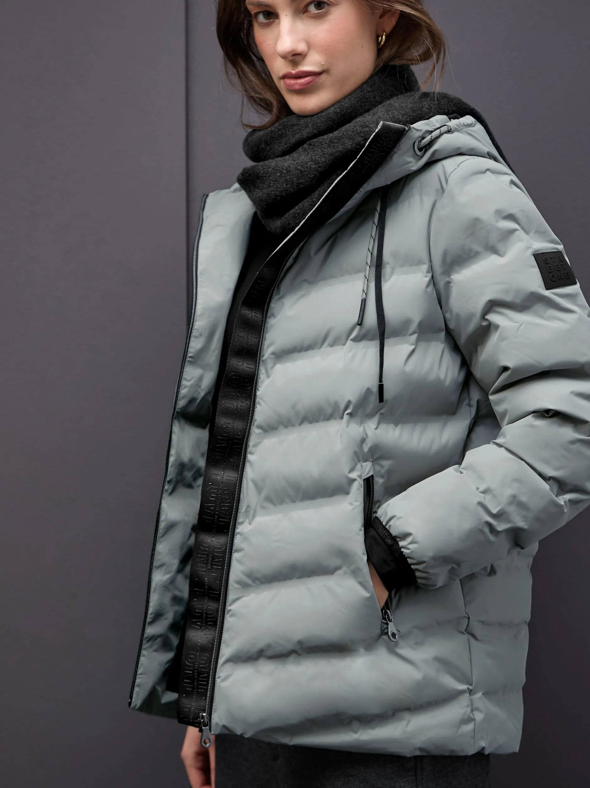 Street One Damen Steppjacke in mint