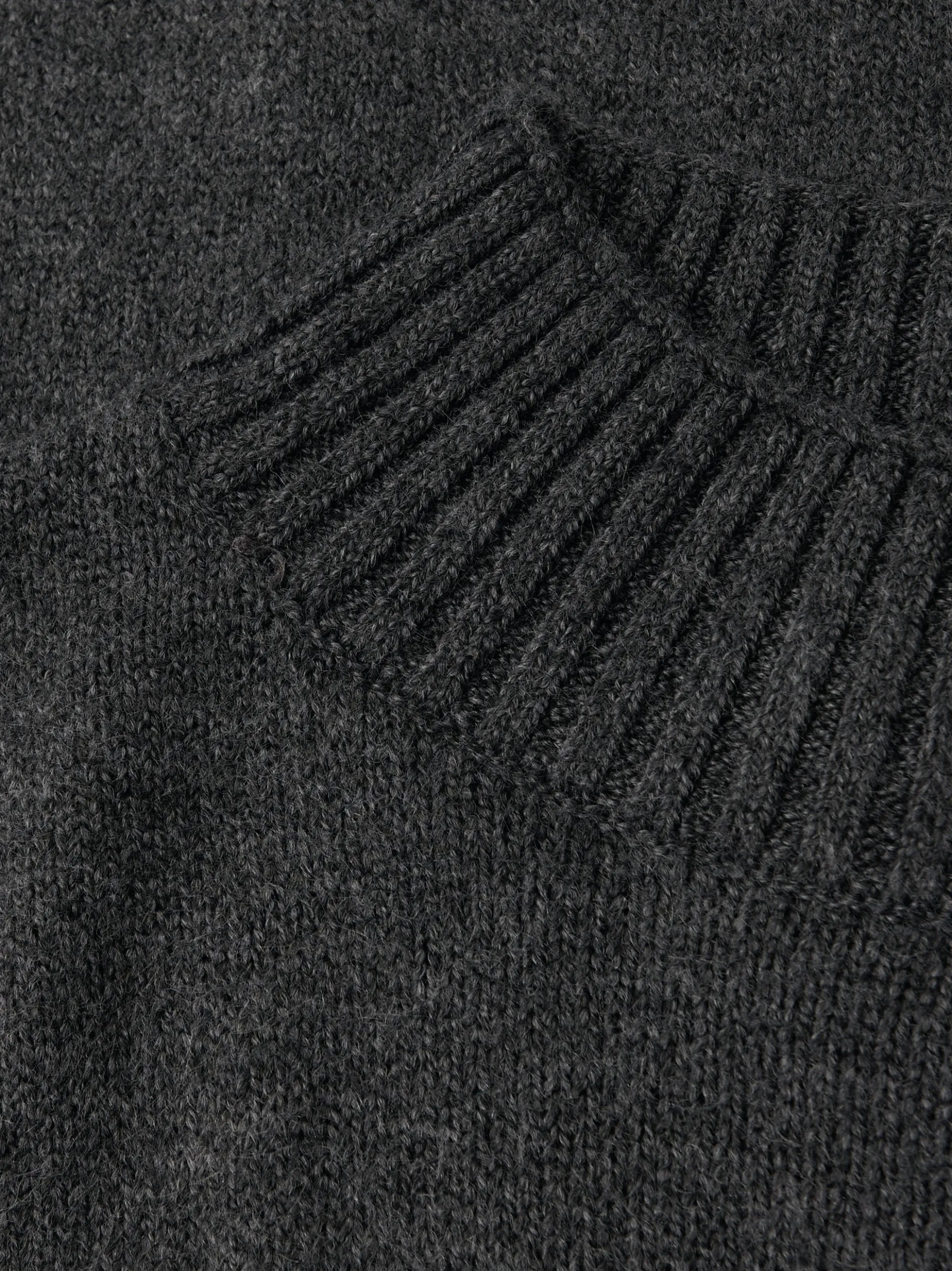 Street One Damen Strickpullover in anthrazit