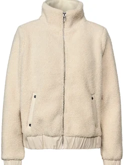 Street One Damen Teddy-Jacke in beige