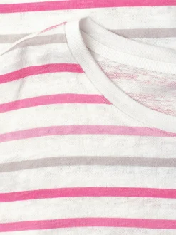 Street One Damen T-Shirt in ecru pink