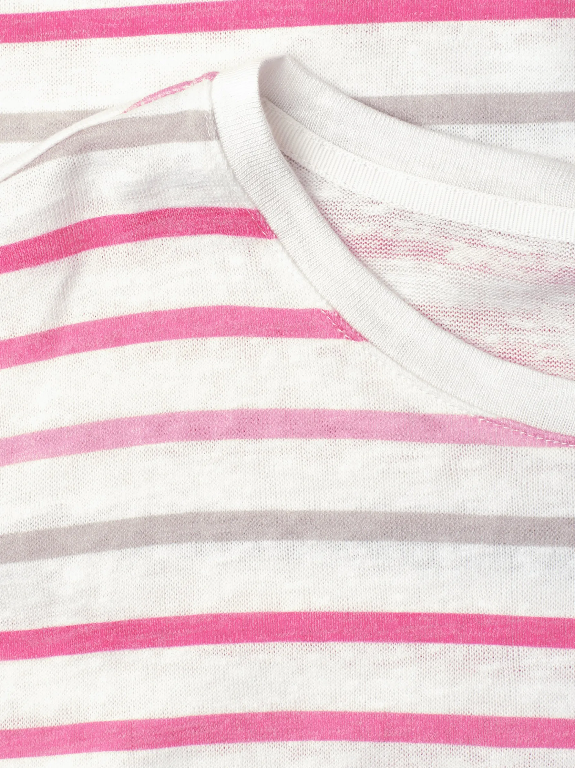 Street One Damen T-Shirt in ecru pink