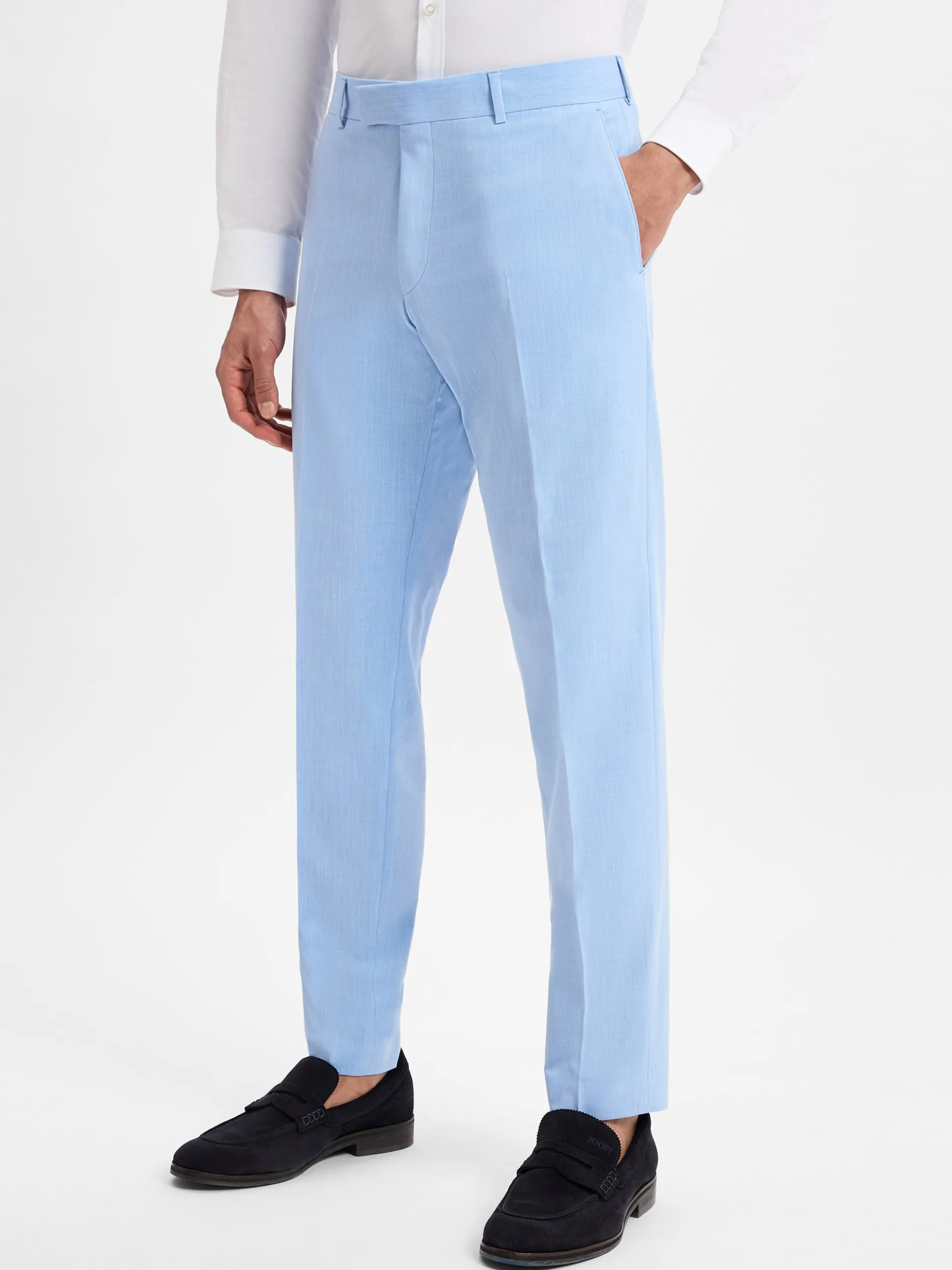Strellson Herren Baukasten-Hose - Melwin in hellblau