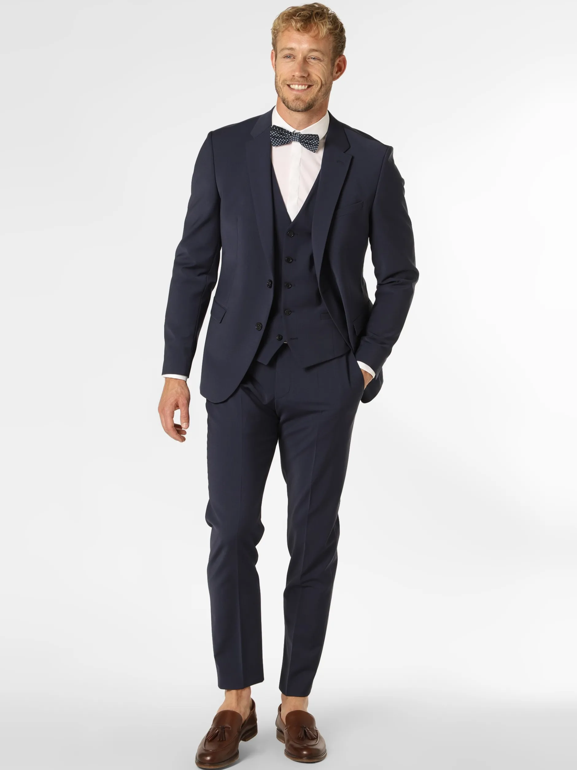 Strellson Herren Baukasten-Hose - Madden2.0 in marine
