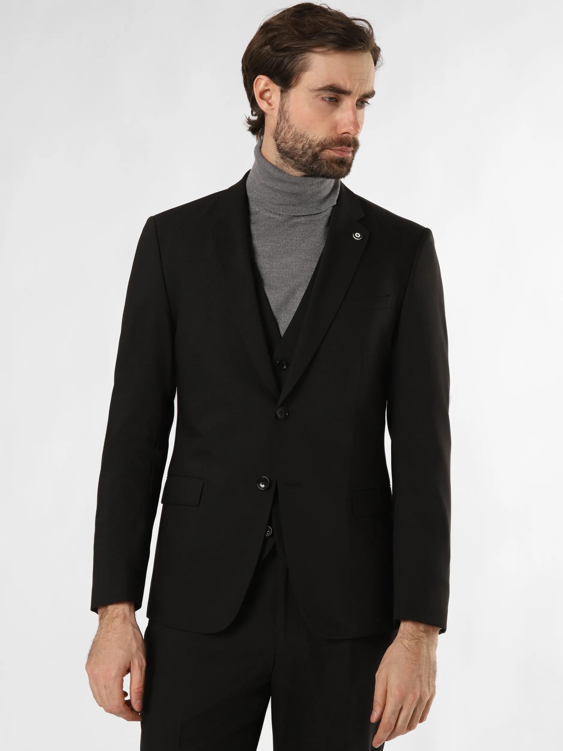 Strellson Herren Baukasten-Sakko - Caleb in schwarz
