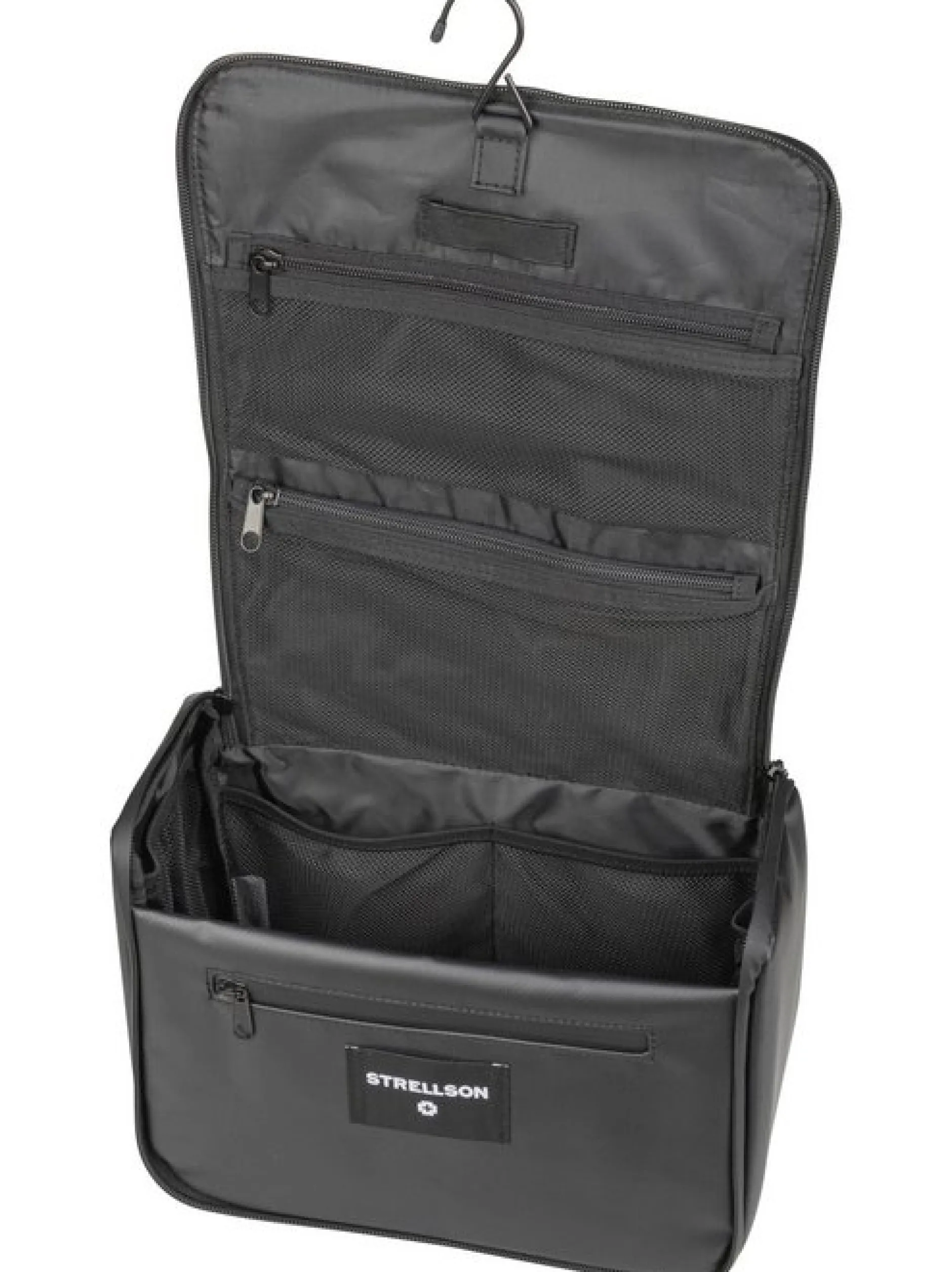Strellson Herren Kulturbeutel - Stockwell 2.0 Benny Washbag LHZ in schwarz