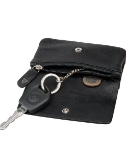 Strellson Herren Schlüsseletui - Harrison Key Case F in schwarz