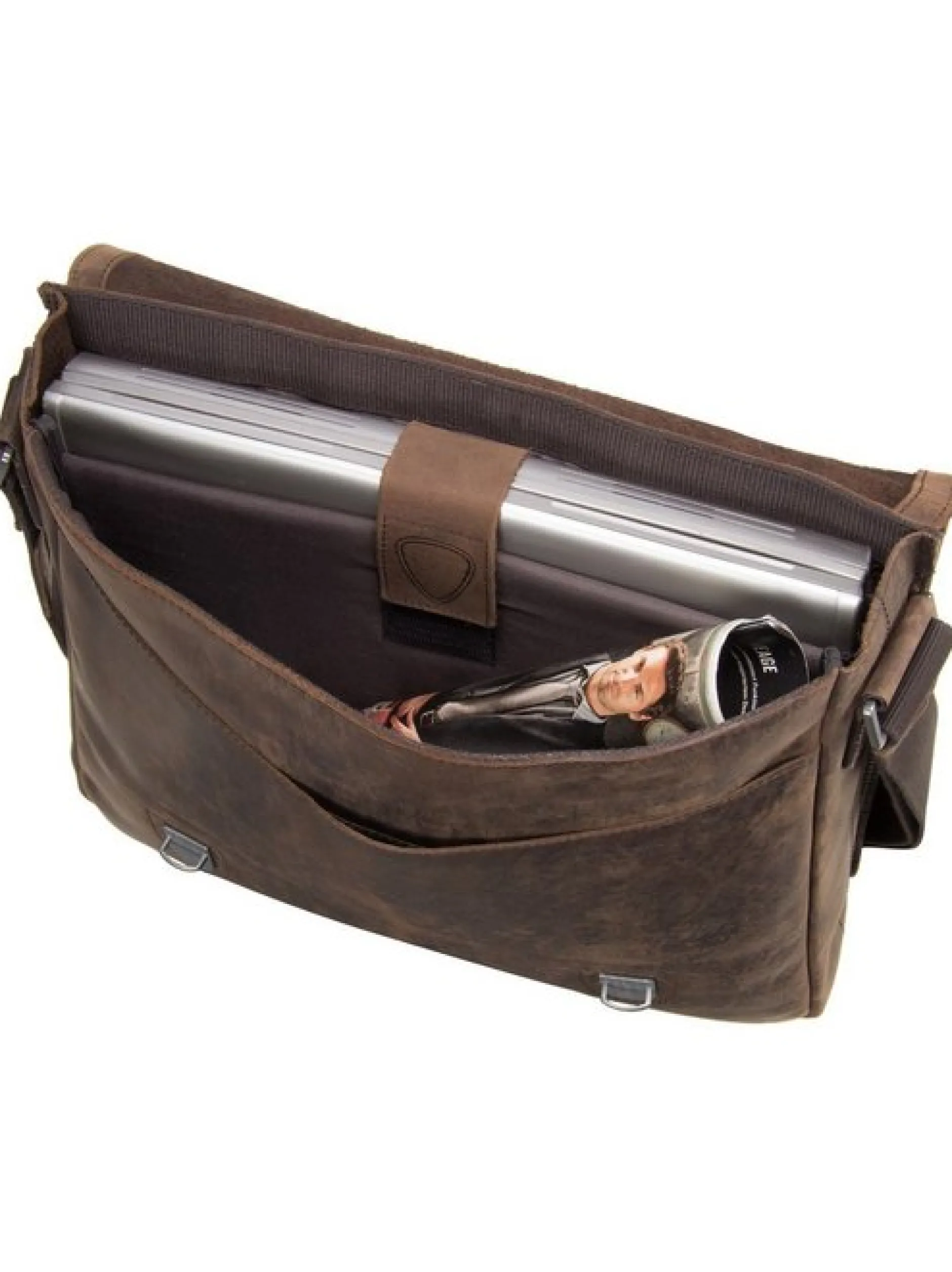 Strellson Herren Umhängetasche - Richmond Messenger LH in braun