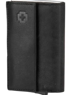 Strellson Unisex Kreditkartenetui - Brick Lane C-Three E-cage sv8 in schwarz