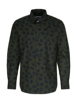 Studio Seidensticker Herren Casual Hemd - Unisex - Regular Fit in grün