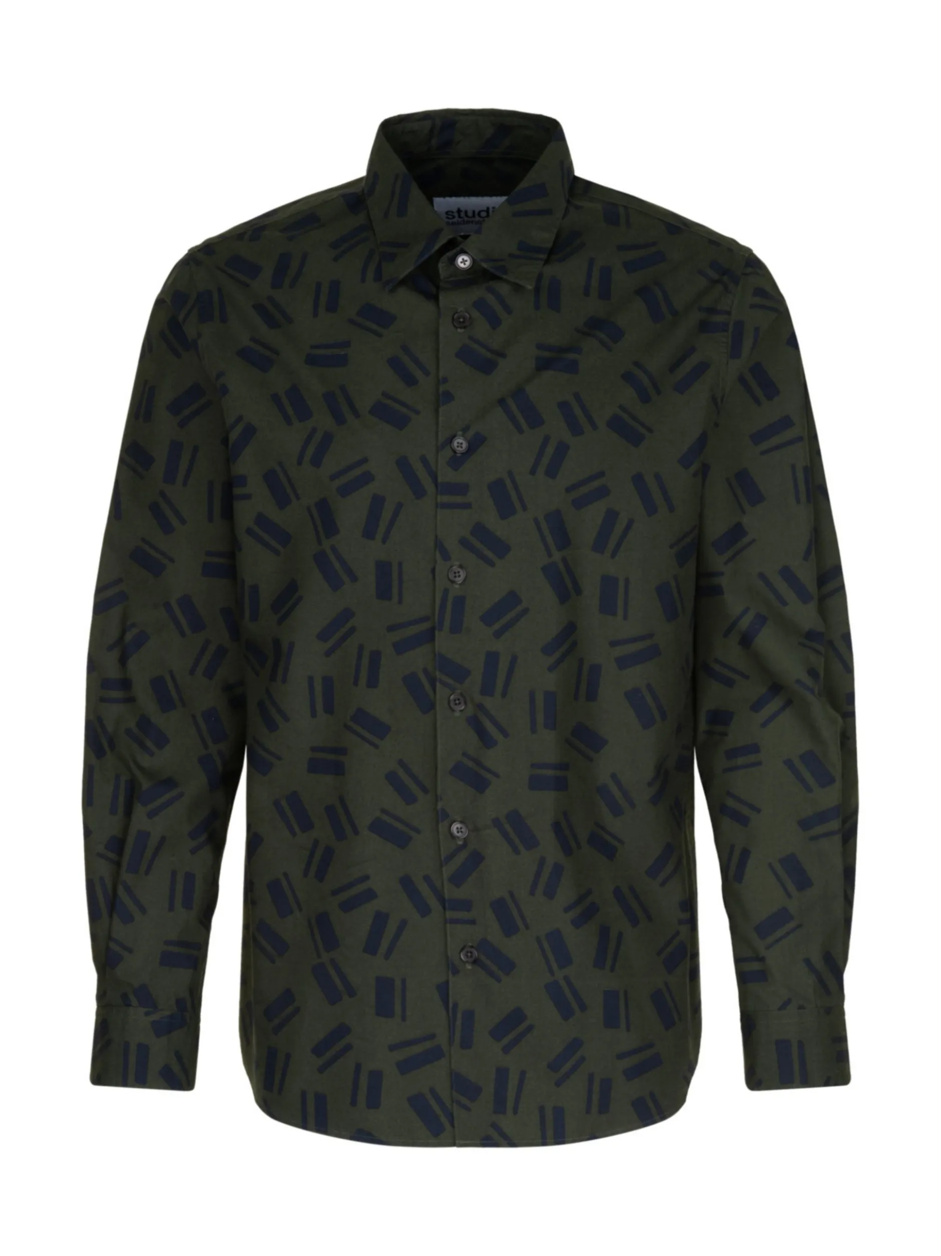 Studio Seidensticker Herren Casual Hemd - Unisex - Regular Fit in grün
