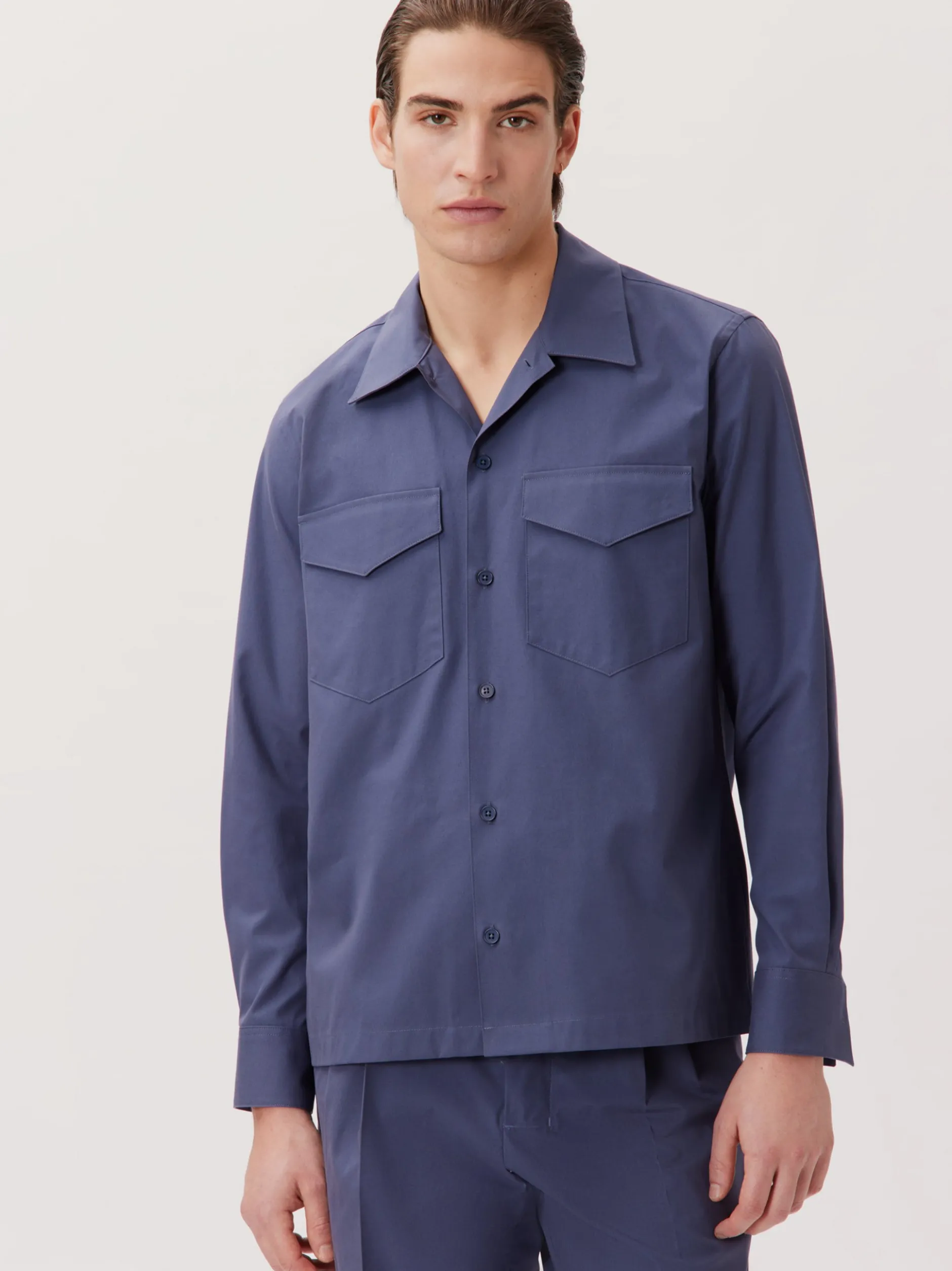 Studio Seidensticker Herren Casual Hemd - Unisex - Regular Fit in grau