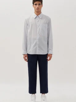 Studio Seidensticker Herren Hemd - Regular Fit in blau