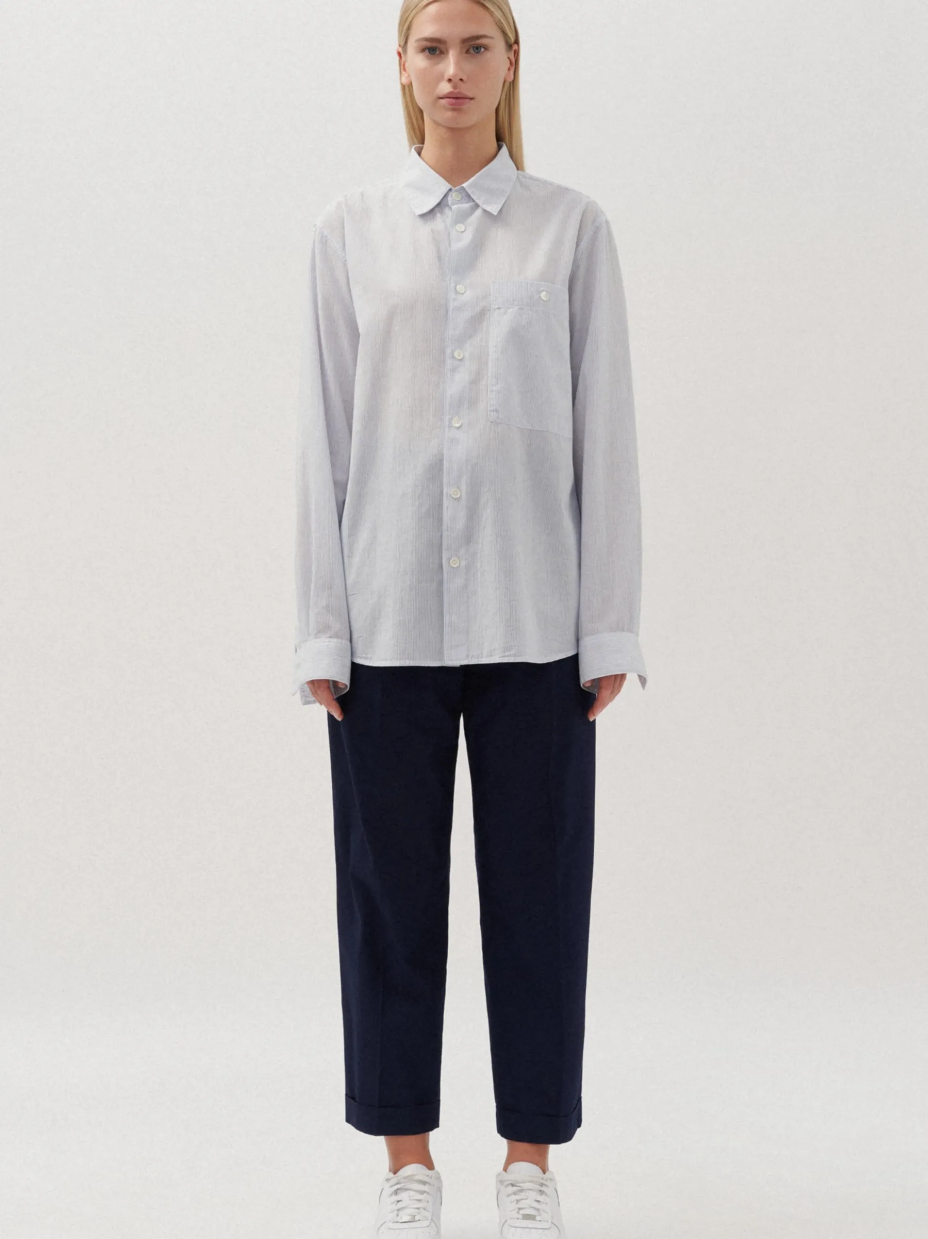 Studio Seidensticker Herren Hemd - Regular Fit in blau