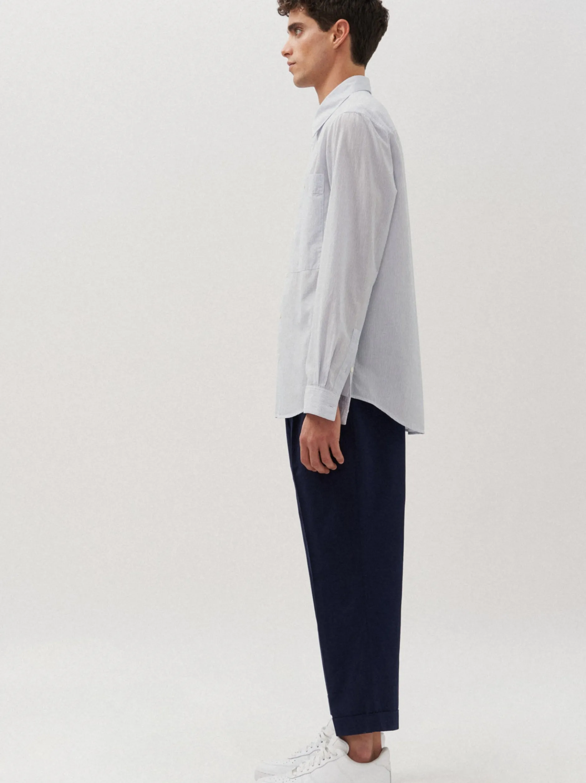 Studio Seidensticker Herren Hemd - Regular Fit in blau
