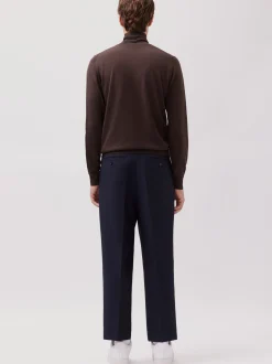 Studio Seidensticker Herren Rollkragenpullover - Regular Fit in braun