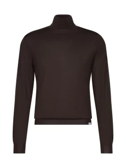 Studio Seidensticker Herren Rollkragenpullover - Regular Fit in braun