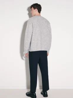 Studio Seidensticker Herren Pullover - Oversized Fit in grau