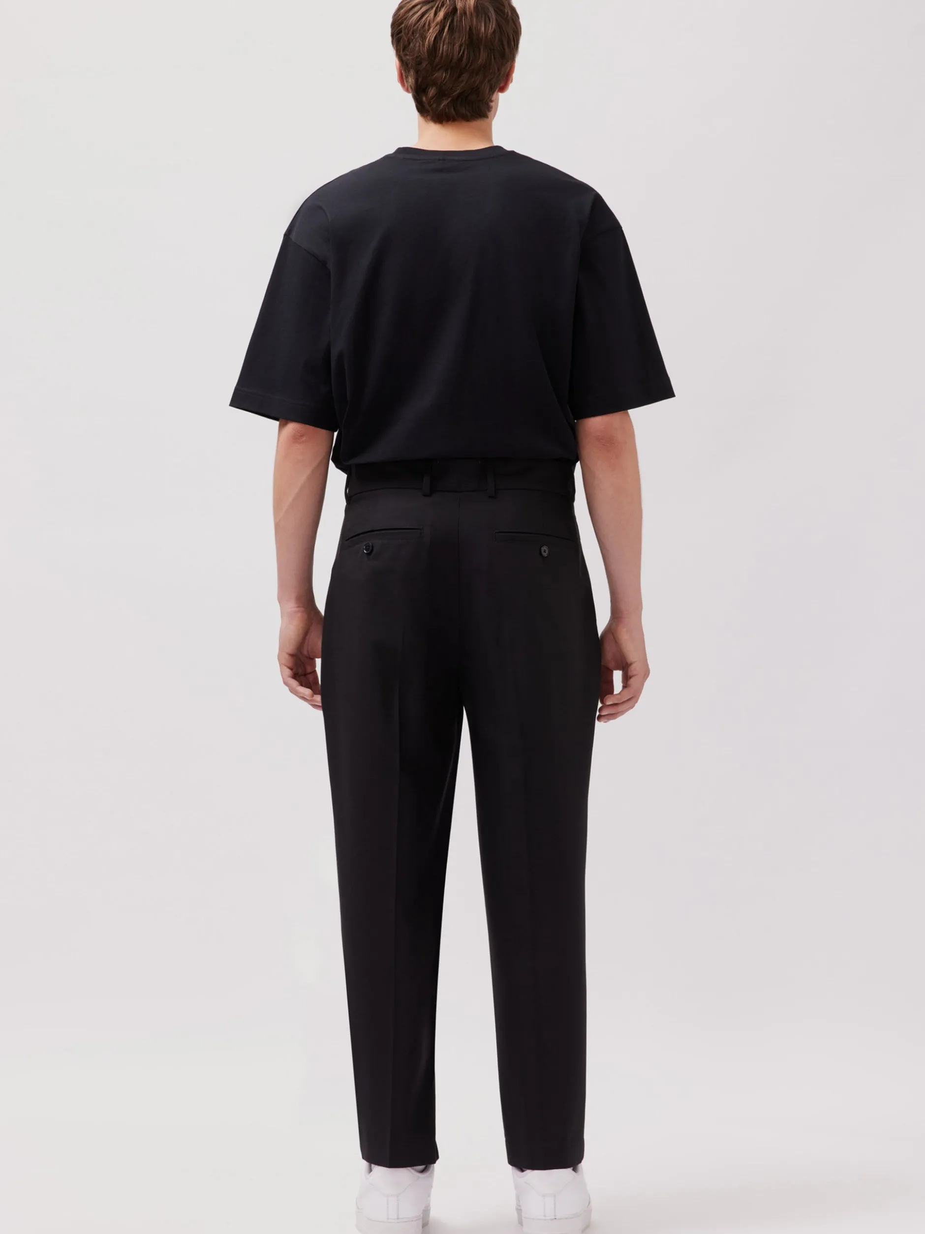 Studio Seidensticker Herren Chino - Unisex - Regular Fit in schwarz