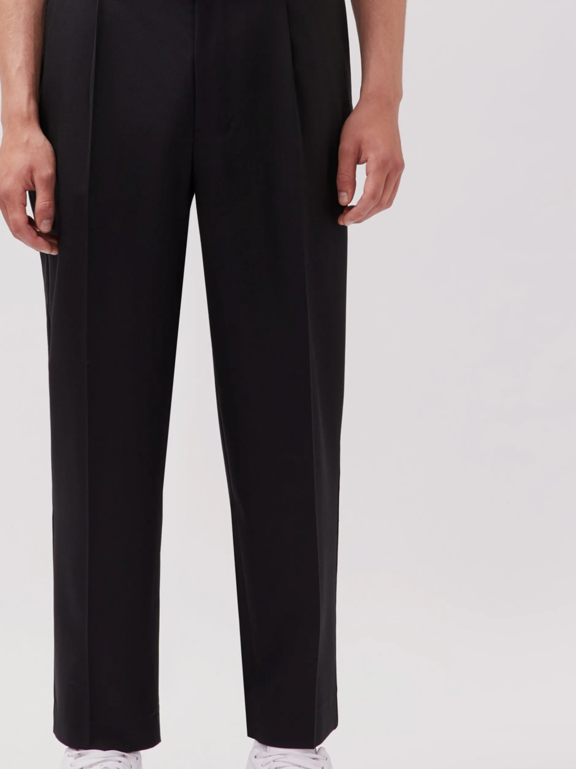 Studio Seidensticker Herren Chino - Unisex - Regular Fit in schwarz