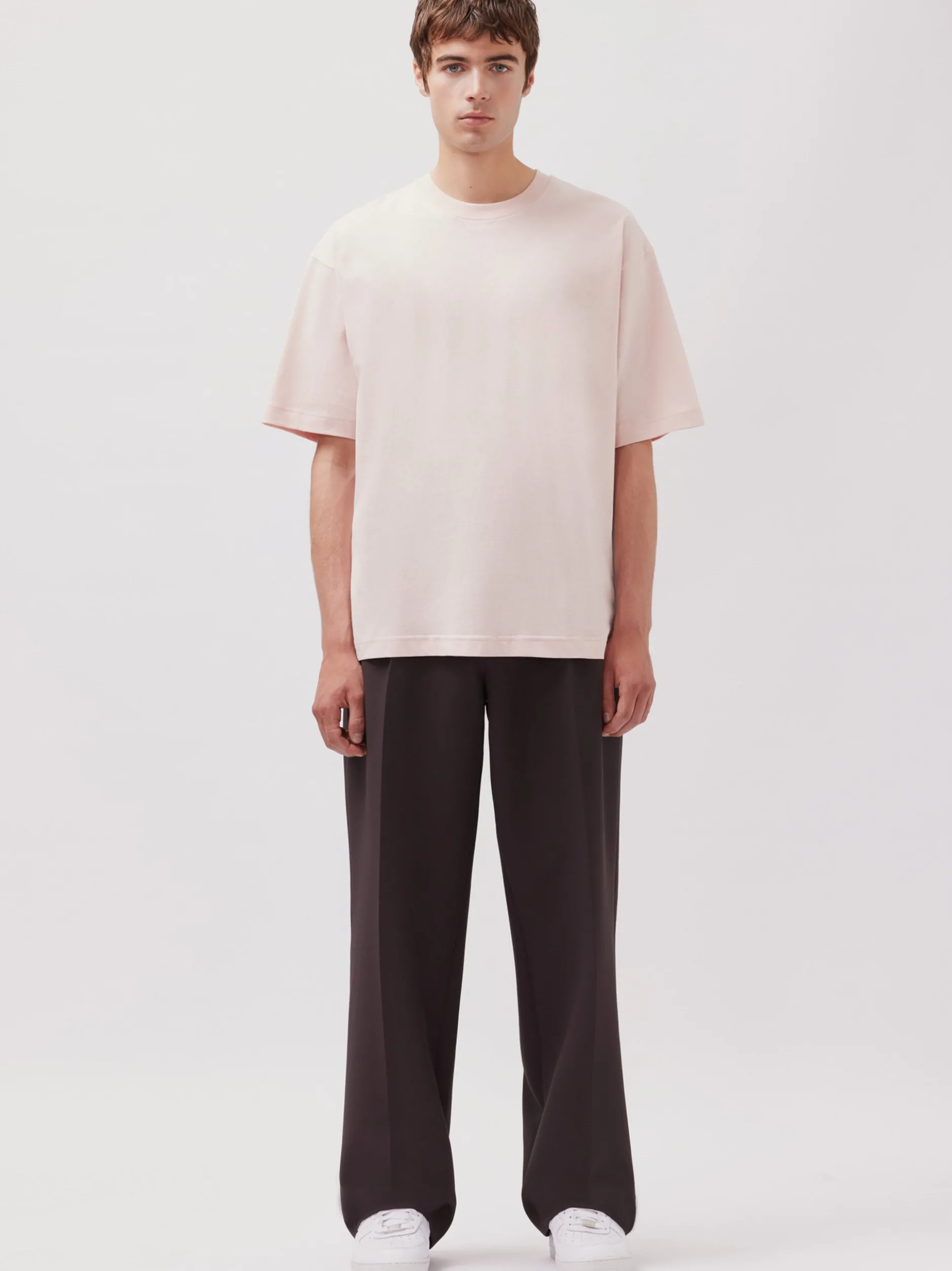 Studio Seidensticker Herren T-Shirt - Unisex - Oversized Fit in rosa