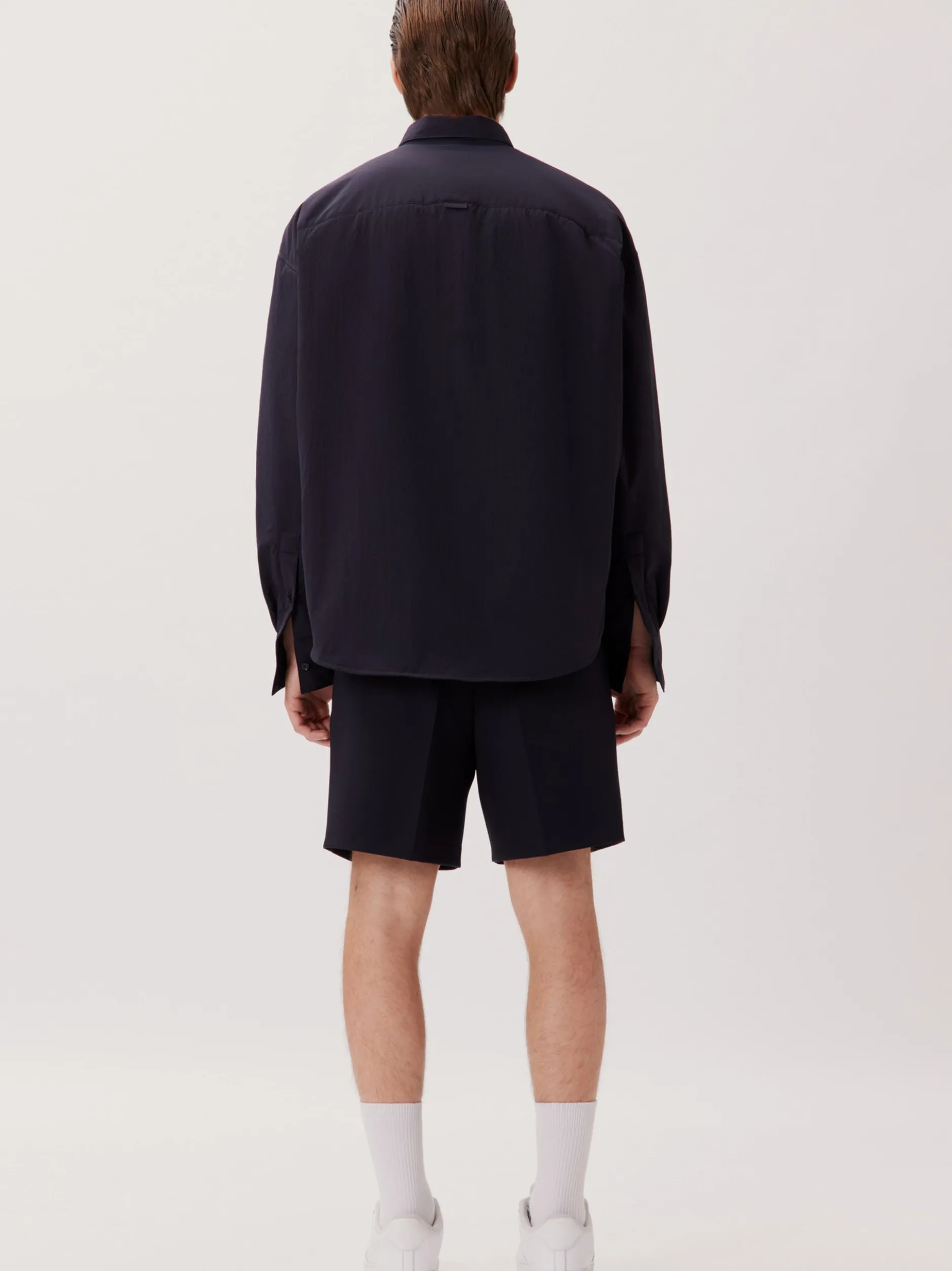 Studio Seidensticker Herren Casual Hemd - Unisex - Oversized Fit in blau
