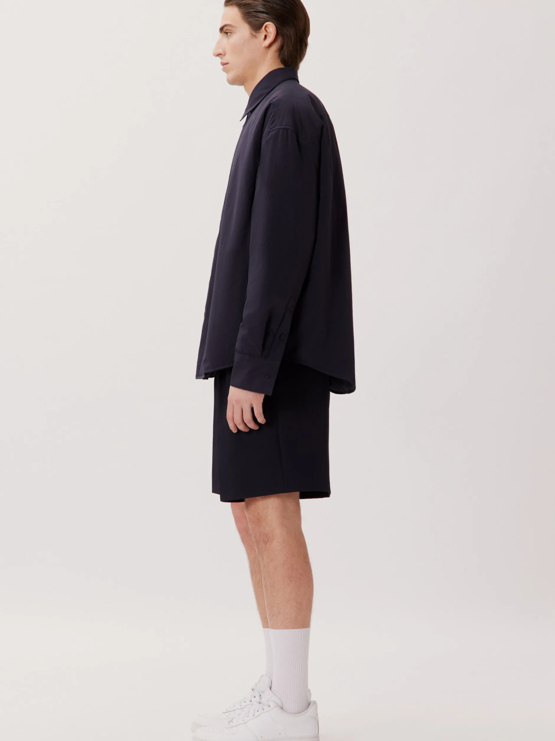 Studio Seidensticker Herren Casual Hemd - Unisex - Oversized Fit in blau