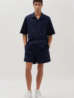 Studio Seidensticker Herren Resort Hemd - Regular Fit in blau
