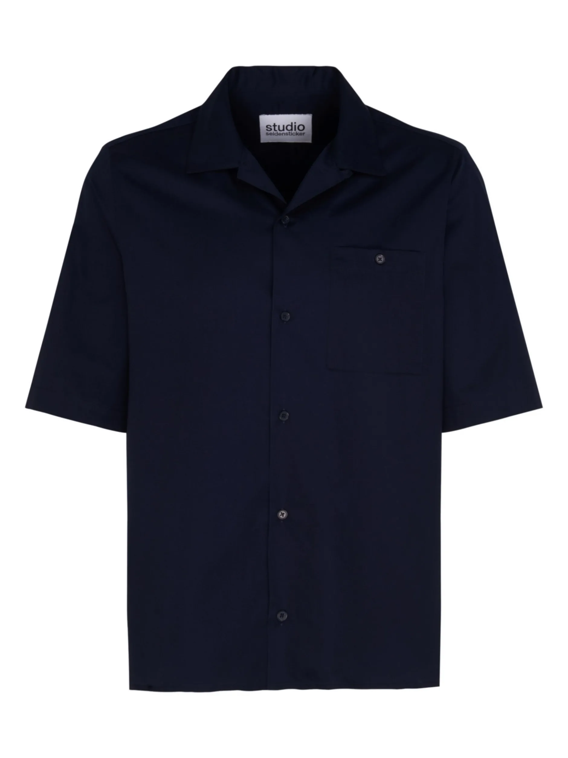 Studio Seidensticker Herren Resort Hemd - Regular Fit in blau