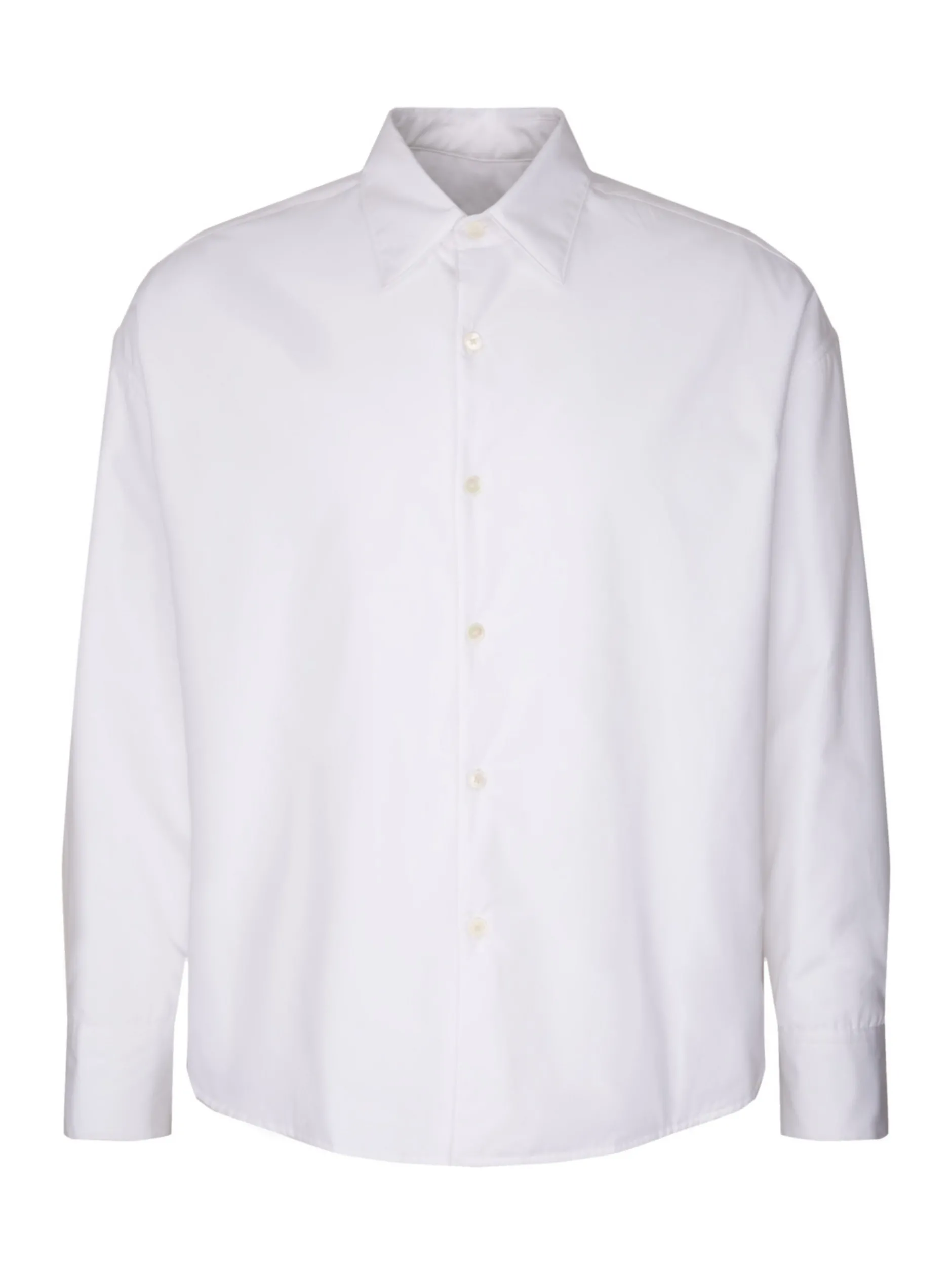 Studio Seidensticker Herren Wattiertes Hemd - Oversized Fit in weiß