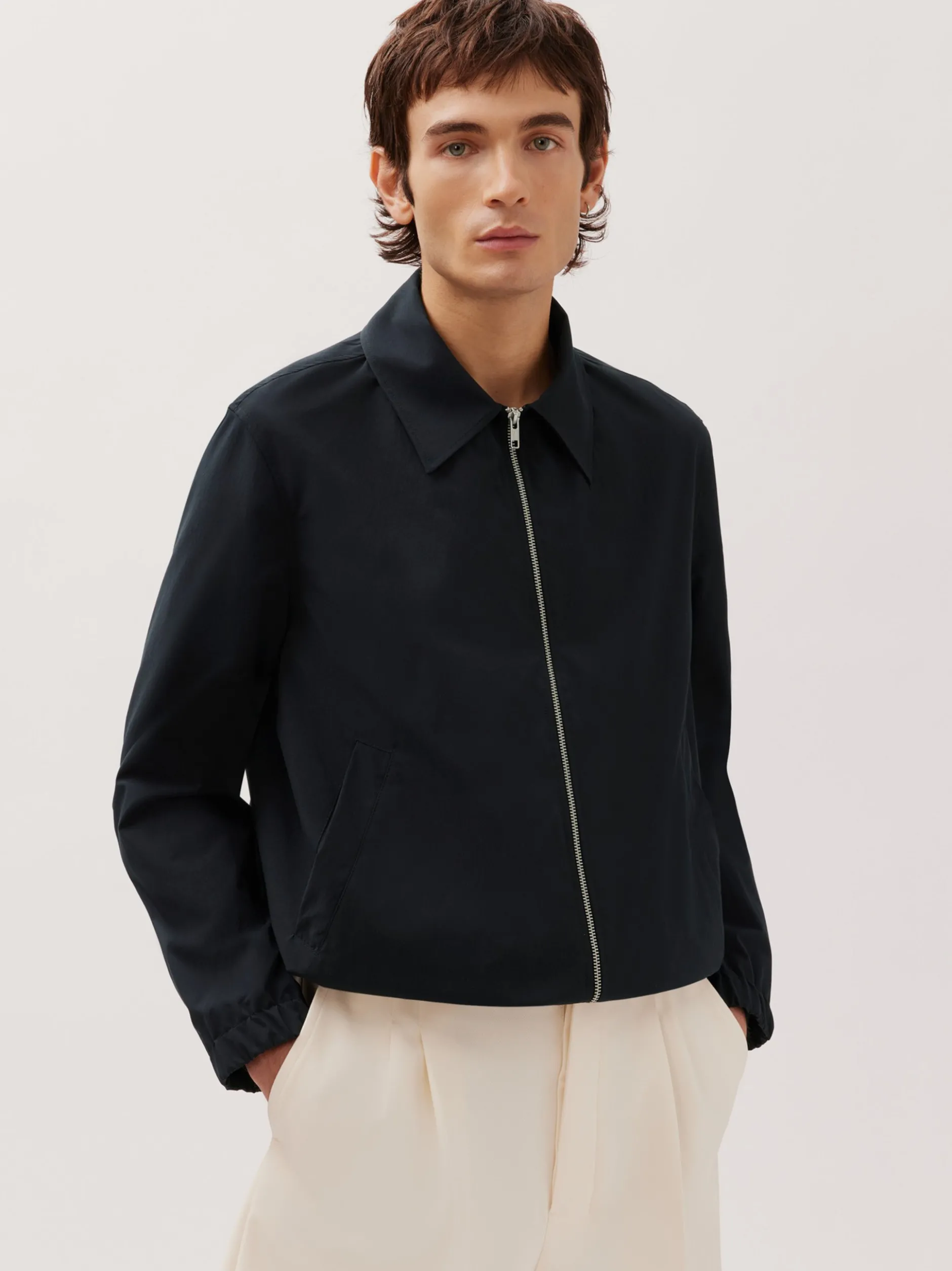 Studio Seidensticker Unisex Jacke - Regular Fit in schwarz