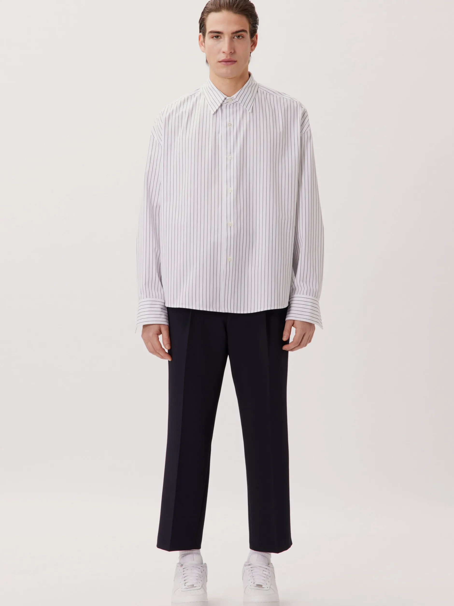 Studio Seidensticker Unisex Hemd - Oversized Fit in blau