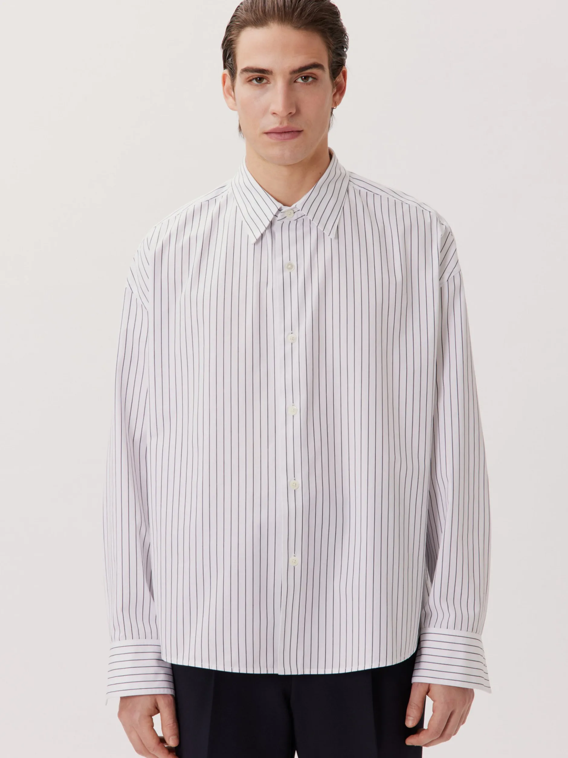 Studio Seidensticker Unisex Hemd - Oversized Fit in blau