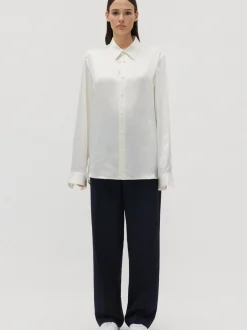 Studio Seidensticker Unisex Hemd Regular Fit in ecru