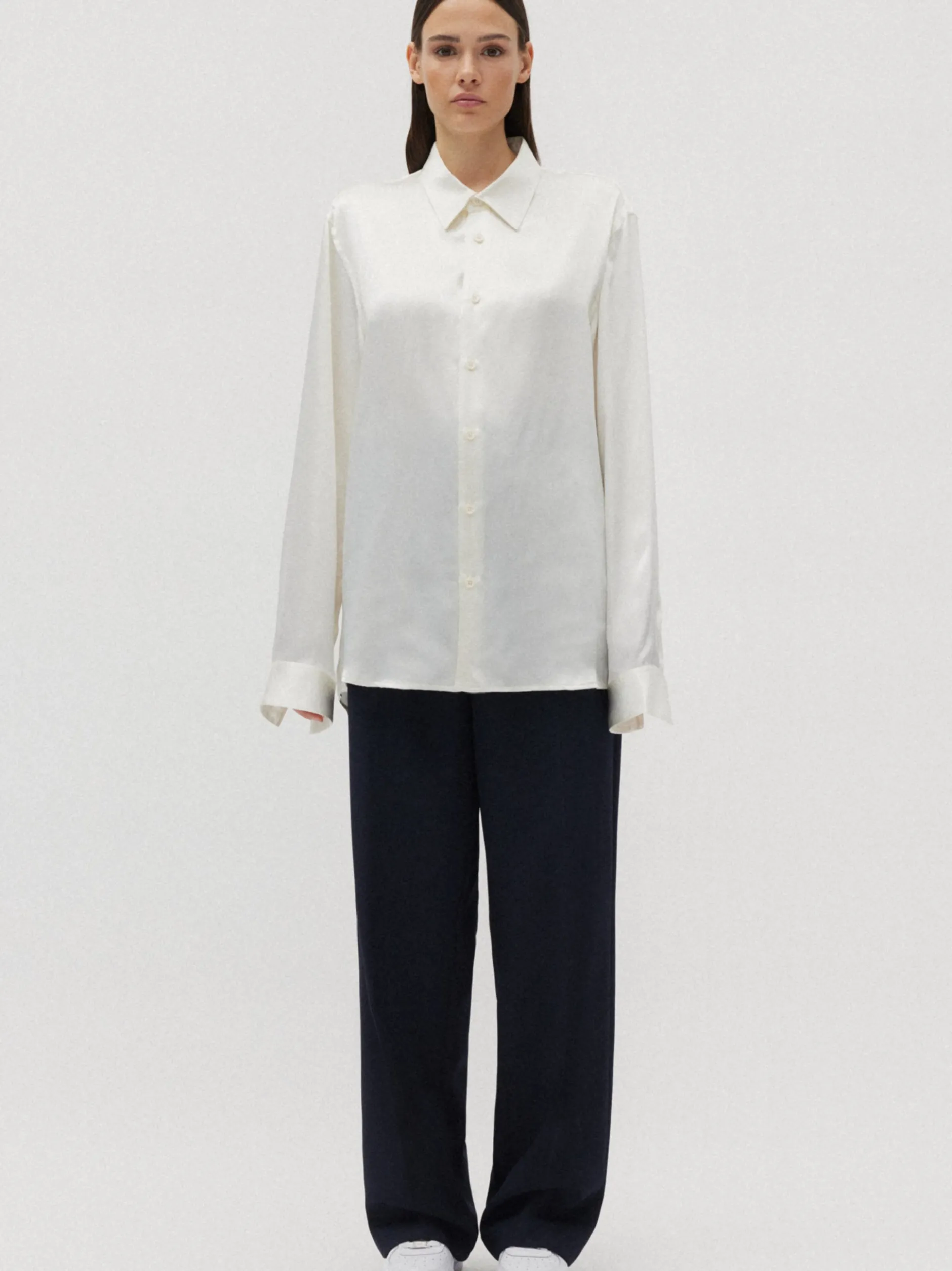 Studio Seidensticker Unisex Hemd Regular Fit in ecru