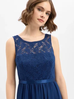 Suddenly Princess Damen Abendkleid in blau - Länge: lang