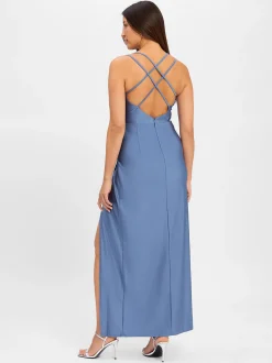 Suddenly Princess Damen Abendkleid in blau - Länge: lang