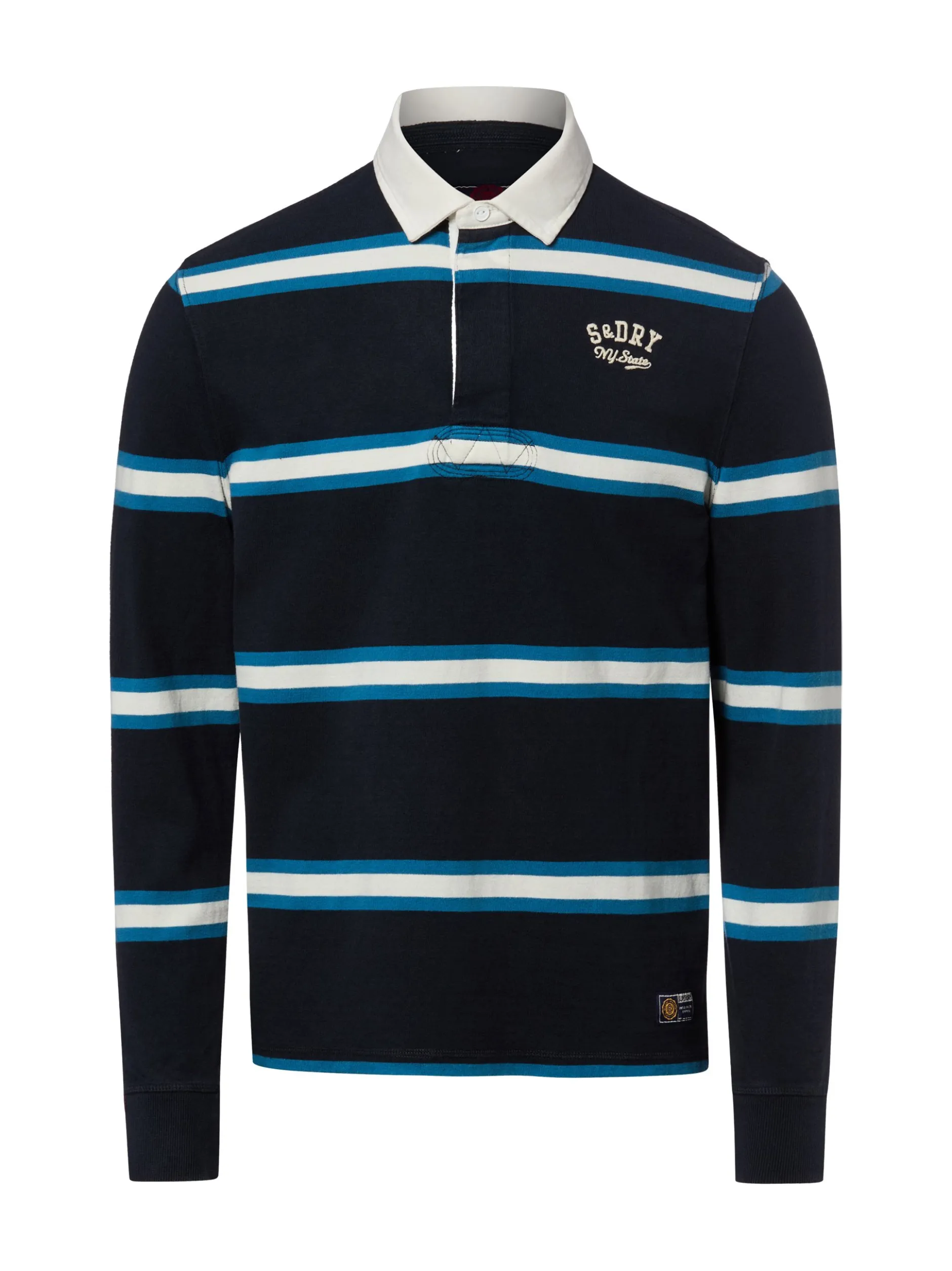 Superdry Herren Poloshirt in marine ecru