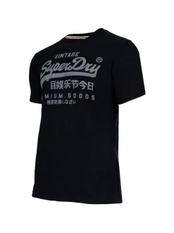 Superdry Herren T-Shirt 1er Pack in blau