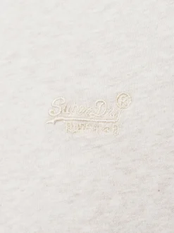 Superdry Herren T-Shirt in beige - Ausschnitt: Rundhals