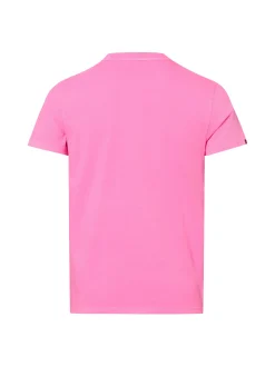 Superdry Herren T-Shirt in pink - Ausschnitt: Rundhals