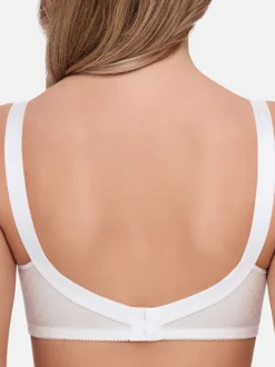 SUSA Damen BH ohne Bügel - Comfort Plus Topsy in weiß