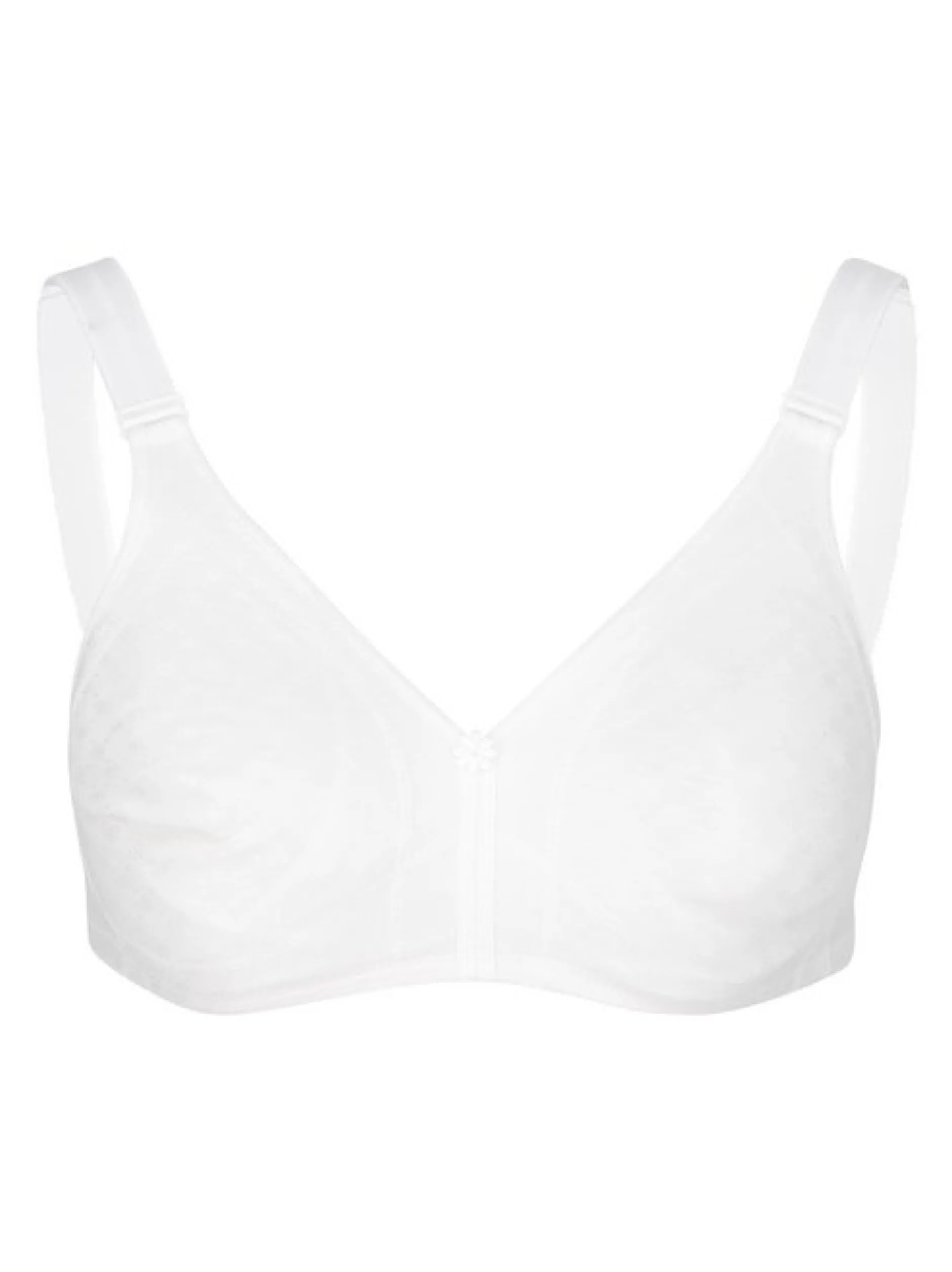 SUSA Damen BH ohne Bügel - Comfort Plus Topsy in weiß