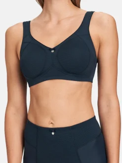 SUSA Damen BH ohne Bügel - Comfort Plus Capri in blau