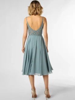 Swing Damen Abendkleid in hellblau - Länge: midi
